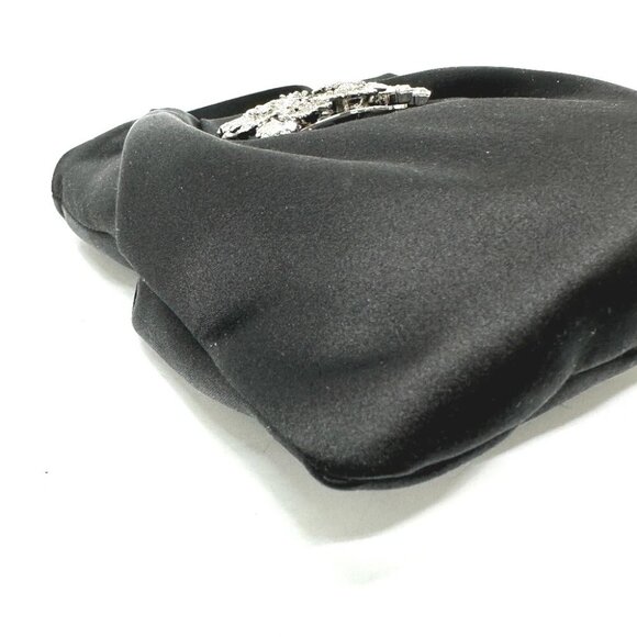 ROGER VIVIER RBWANVK0000RS0B999 Draped Pocket Bouquet Strass Micro 2WAY Hand Bag - Picture 11 of 12